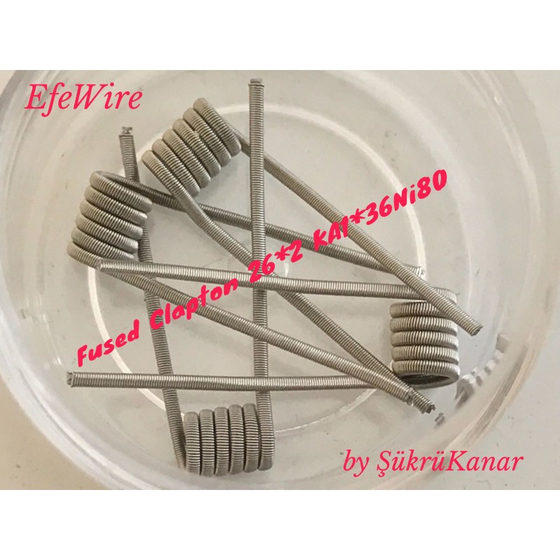 EFE COİLS 2 CORE FUSED CLAPTON