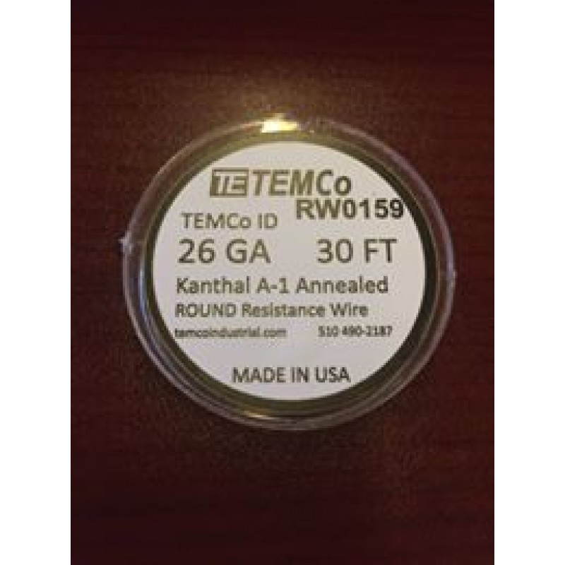 TEMCo 26 GA Kanthal A1 Makara Tel