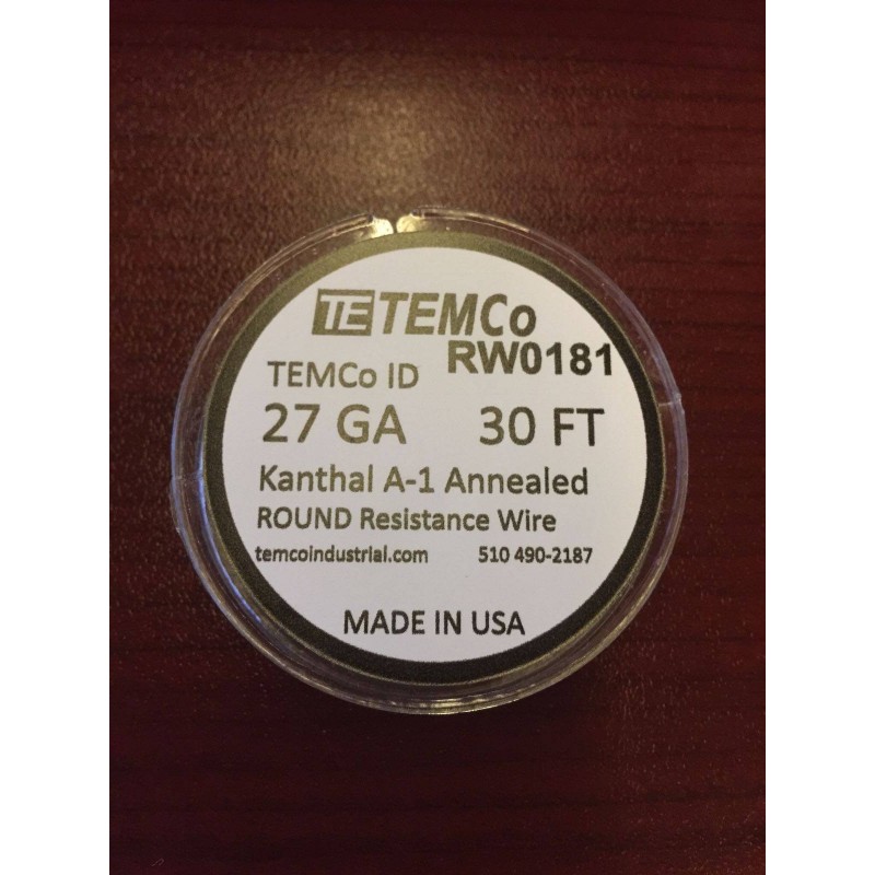 TEMCo 27 GA KANTHAL A1 MAKARA TEL 30 (FEET)