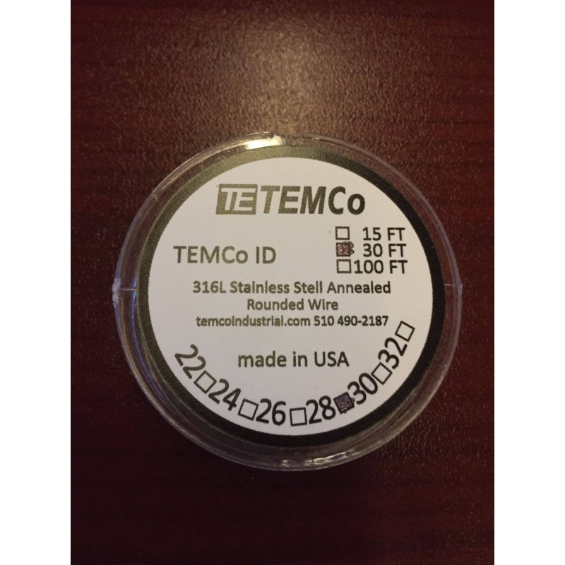 TEMCo 30 GA KANTHAL A1 MAKARA TEL 30 (FEET)