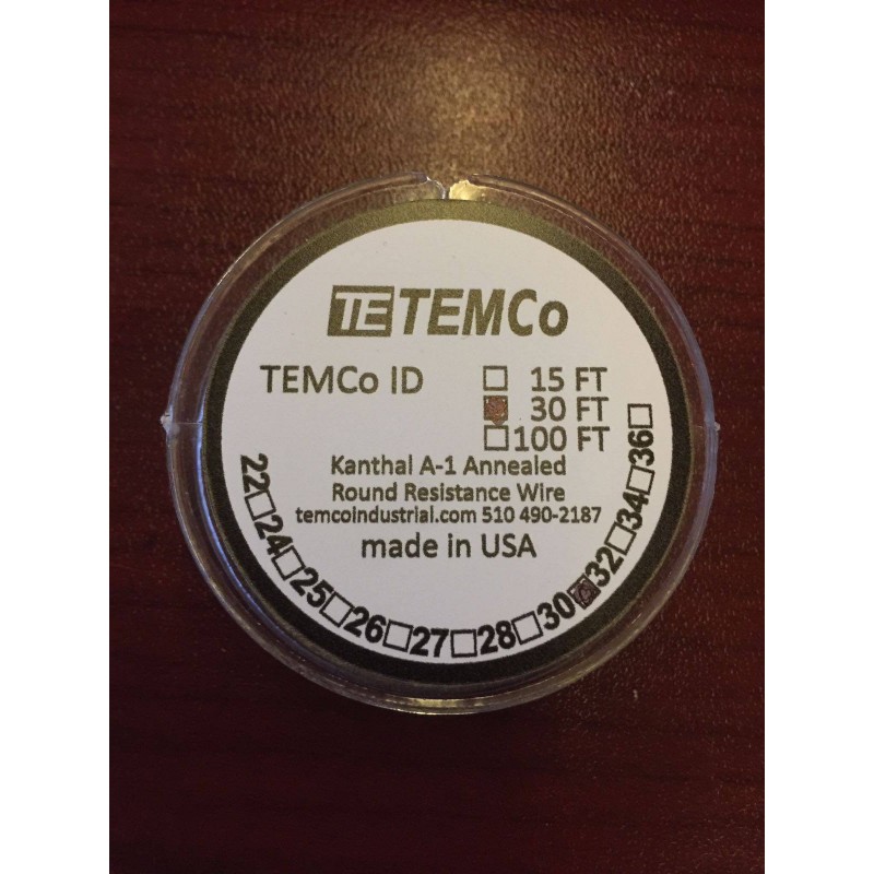 TEMCo 32 GA KANTHAL A1 MAKARA TEL 30 (FEET)