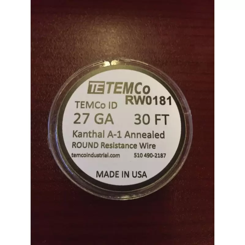 TEMCo 27 GA KANTHAL A1 MAKARA TEL 30 (FEET)